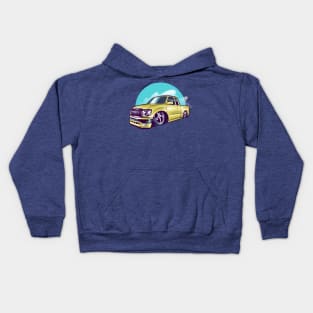 Lowered JDM Truck Kids Hoodie